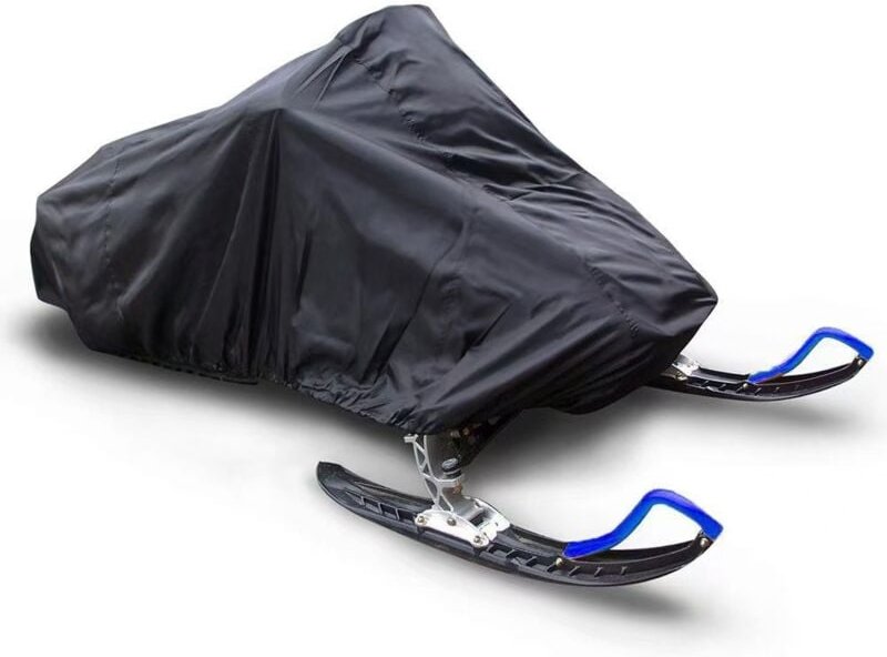 Thumbnail - Wasserdichte Schutzhülle für Motorräder, Fahrräder, Outdoor für Schneemobile bei schlechtem Wetter (schwarz, 292 x 130 x...
