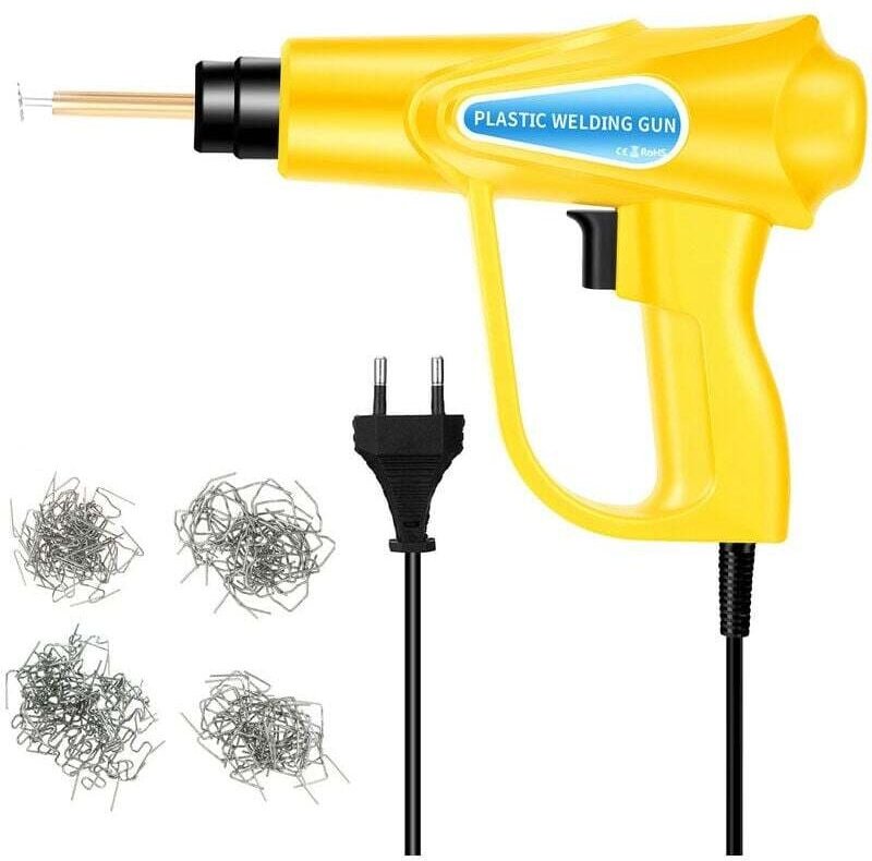 70-W-Heißheftgerät, Kunststoffschweißgerät, Autostoßstangen-Reparaturset, 4 Arten von flachen/äußeren Eck-/inneren Eck-/...
