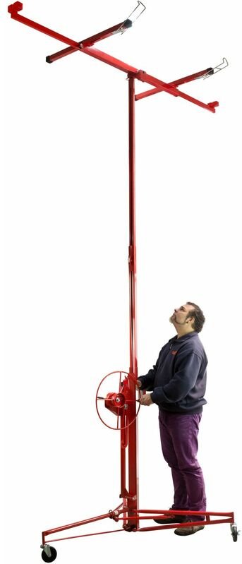 Thumbnail - Dema - Plattenheber Paneelheber Plattenträger Gipsplattenheber Montagehilfe bis 68 kg