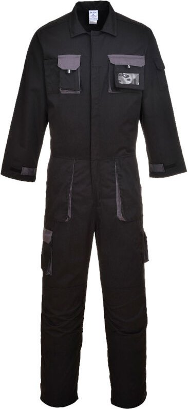 Portwest Arbeitsoverall mit 14 Taschen Schwarz M