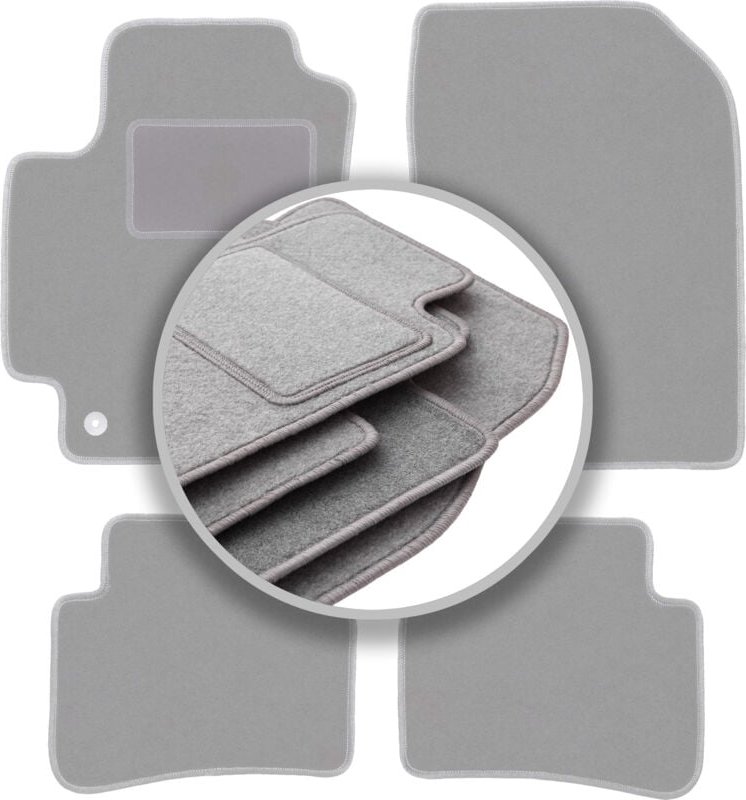 Graue Automatten für: Kia Rio IV Fließheck (2017-)