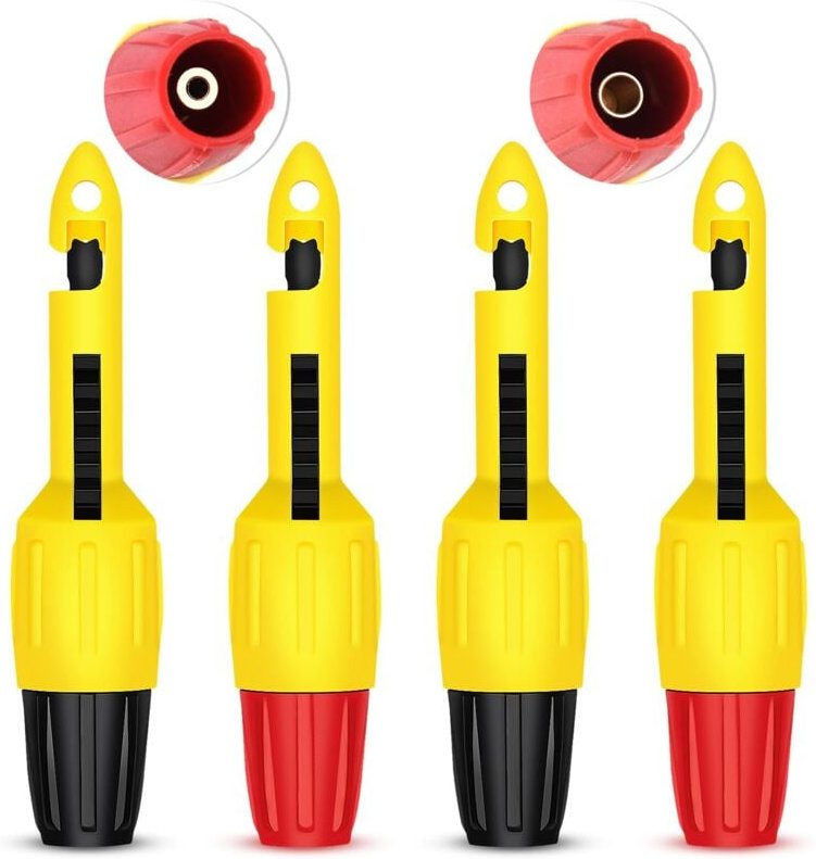 Dolaso - 4-teiliges Draht-Piercing-Sonden-Isolations-Piercing-Clip-Set Draht-Piercing-Werkzeug zum Testen von Multimeter...