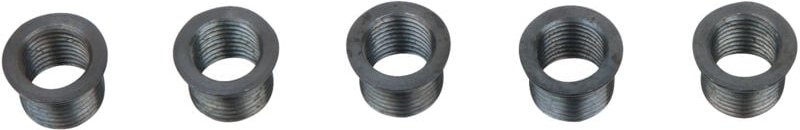 Gewindeeinsätze L. 11 mm, Gewindebohrung M8X 1,0 / Gewinde M10X 1,0, 5 Stück