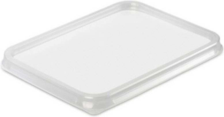 Rechteckige transparente Deckel REUSE PP 50 Stück PRATIPACK Guillin Polska