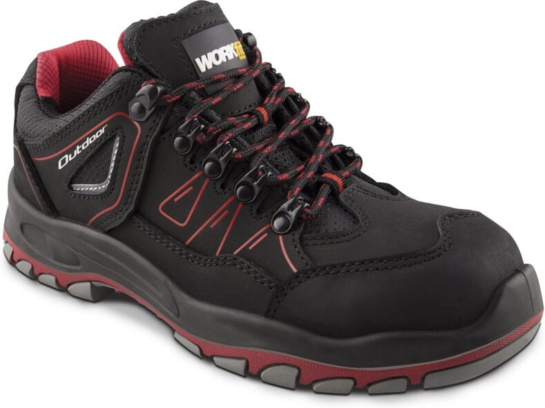 Outdoor-Sicherheitsschuh S3 src Rot Nr. 37 - Workfit