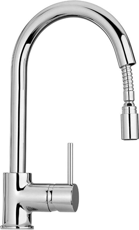 Paini France - Waschtischmischer mit ausziehbarer Einzelstrahl-Handbrause – Paini Cox