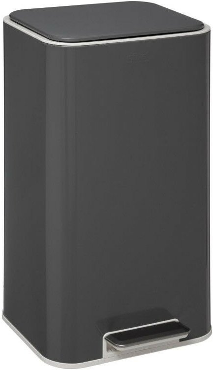 Atmosphera - Metall-Abfalleimer Saphir 30 Liter Atmosphere - Anthrazitgrau - Gris Anthracite