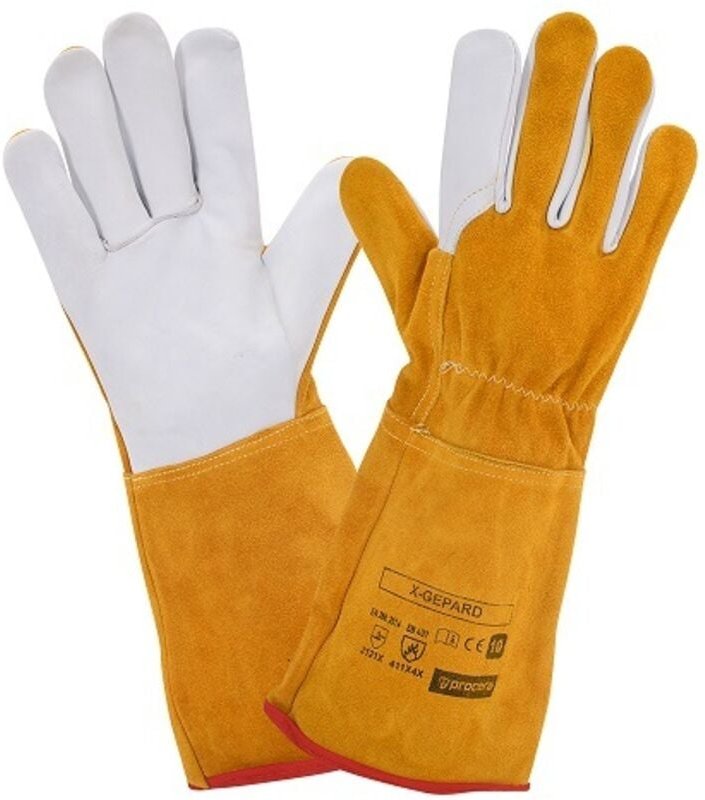 X-GEPARD KEVLAR 10 Lederschweißhandschuhe