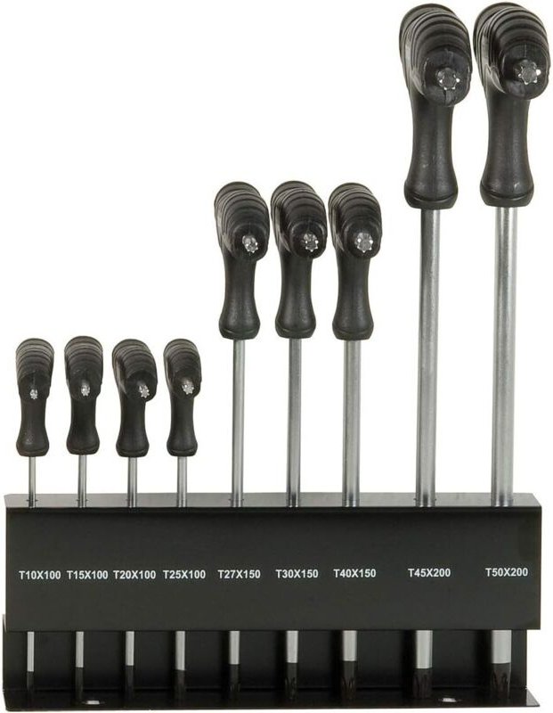 Thumbnail - SW-Stahl 31660L T-Griff Torx-Sortiment, 9-TLG. T10-T50