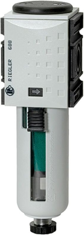 Riegler Mikrofilter »FUTURA«, PC-Behälter, Schutzkorb, BG 2, G 3/8, HA