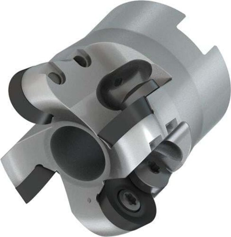 Kopier-Planfräser ISO 52A04R-SCMORD16-CF D.22mm m. Wendeplatte Schneid-D.52mm