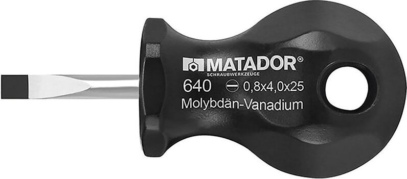 Thumbnail - Schraubendreher, Schlitz, kurz, 6,5x25 m