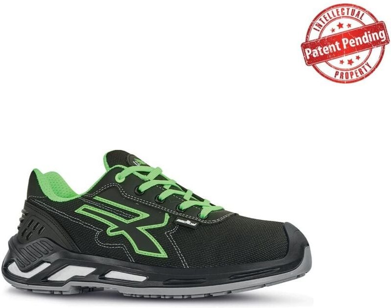 Sicherheitsschuhe niedrige MILO ESD S3 CI SRC - Schwarz/Grün 38