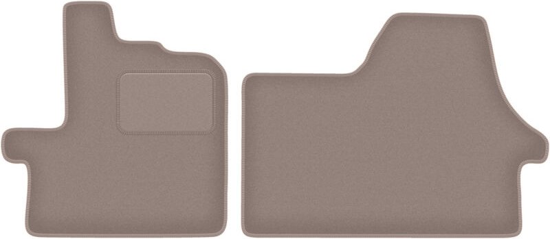 Beige Vordermatten für: Peugeot Boxer II Van (2006-2014)