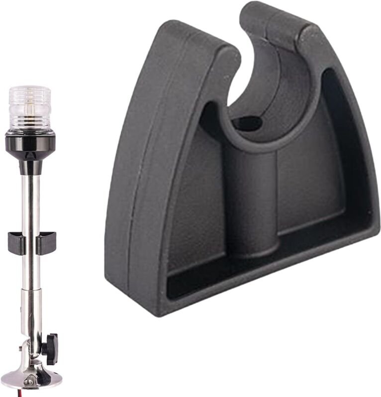 Gummi-Aufbewahrungsklammern Mehrzweck-Stangenklemme, schwarzes Zelt-Reparaturset für Lichterhalter zur Organisation von ...