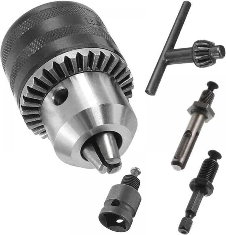 1,5–13 mm Bohrfutter, 1/2–20 unf, Schnellwechsel-Bohrfutter für die Umrüstung elektrischer Bohrmaschinen - Ymyny