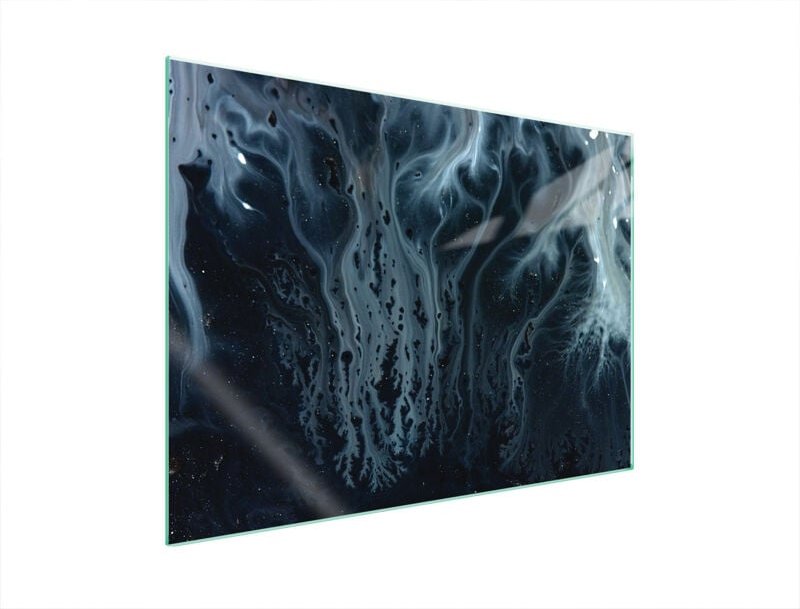 GLASSCHUTZPLATTE FÜR HERD 70x52 MARMOR