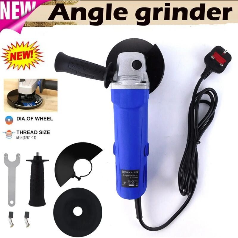 Schnurgebundener Winkelschleifer 3200W 115mm Schleifmaschine Fliesenschneider