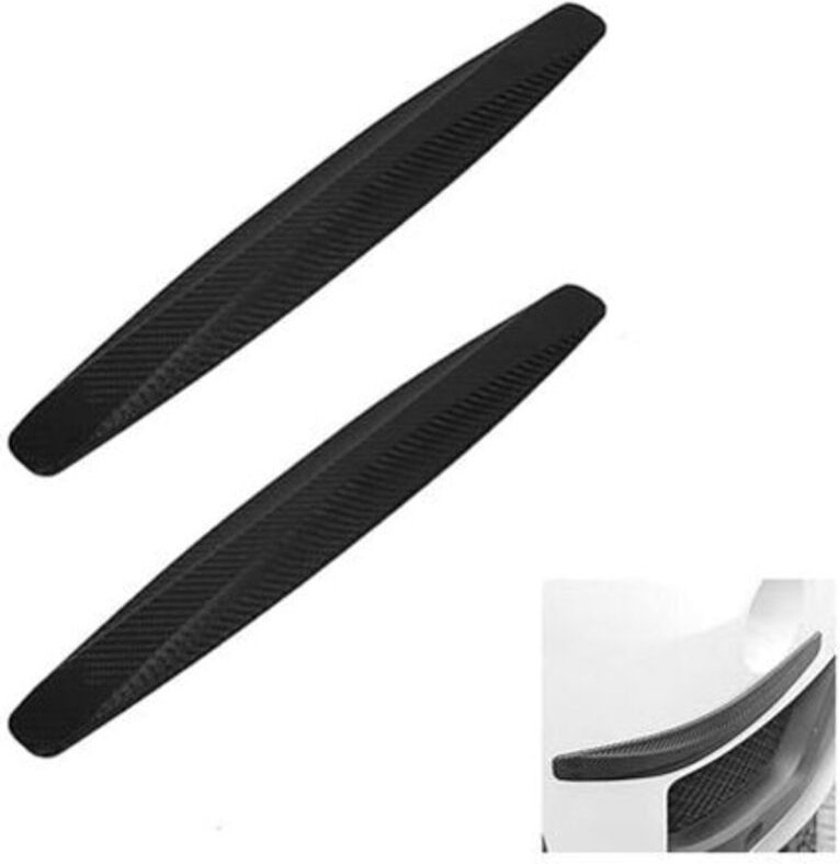 Universeller Auto-Eckschutz für die vordere und hintere Stoßstange, aus Kohlefaser, Antikollisionsstreifen, Aufkleber, A...