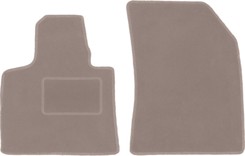 Beige Vordermatten für: Citroen C4 Grand Picasso II Minivan (2013-)