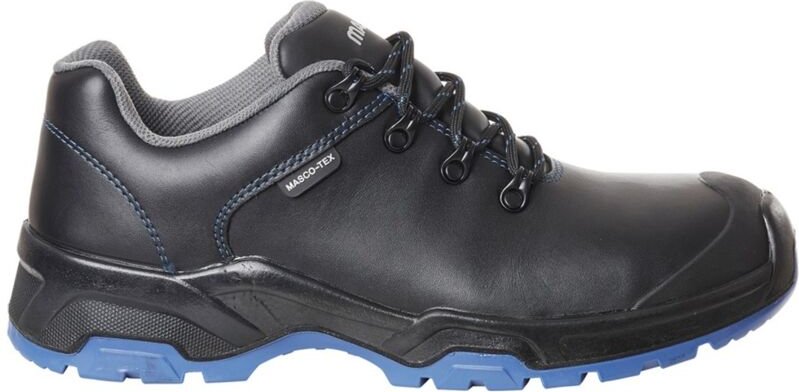 Mascot MASCOT® FOOTWEAR FLEX Sicherheitshalbschuh S3 SRC DGUV Gr.44 schwarz/kornblau