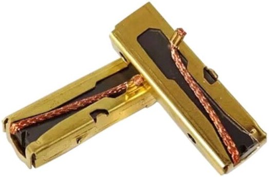 Trade-shop - 2x Motorkohlen Kohlebürsten 5,5 x 11 x 37mm kompatibel mit Festool ctl 26 e, ctl 26 e ac, ctl 36 e, ctl 36 ...