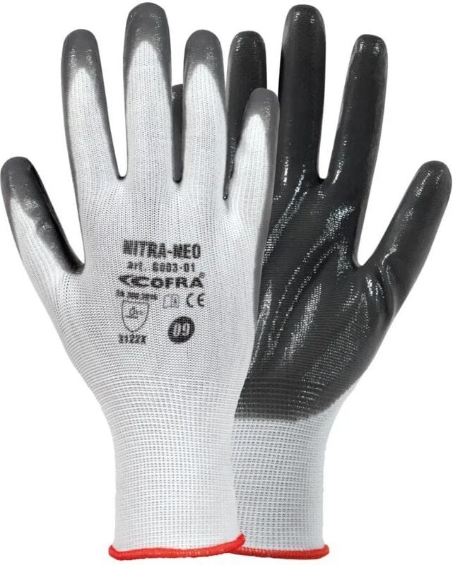 Cofra GCNB11 Nitril-Arbeitshandschuhe für allgemeine Zwecke Nitra-Bg003 11/XXL