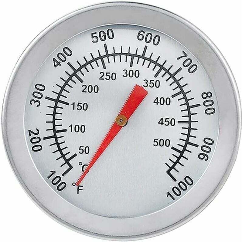 XVX - Termometro per barbecue, termometro da forno in acciaio inossidabile, max 500°C
