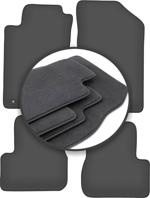 Premium Automatten für: Peugeot 206 Fließheck, SW, Kombi, CC, Cabrio (1998-2010)