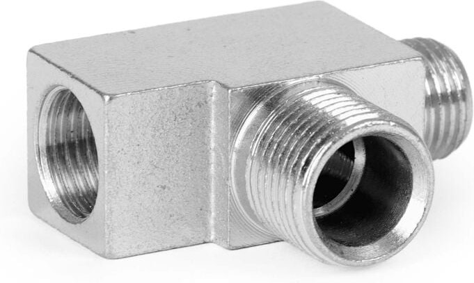 Wiltec Ersatzteil für Aibrush Kompressor AS189 – T-Stück Verbinder – 29 x 12 x 22 mm – Verbindungsstück für Airbrushkomp...