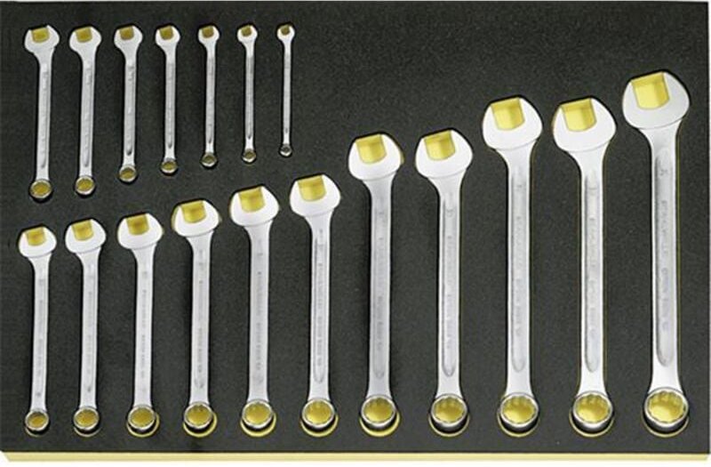 Stahlwille TCS 13/18, 6-24 Ring-Maulschlüssel-Satz Box Ring-Maulschluessel