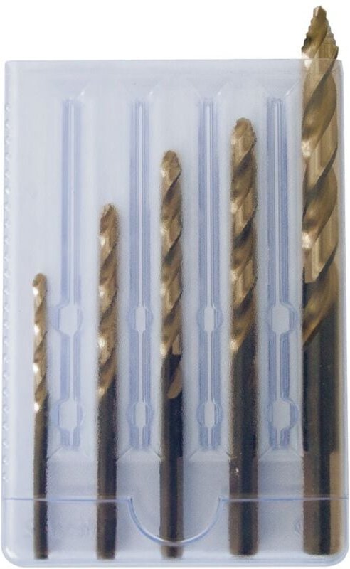 Projahn Spiralbohrer Set DIN338 HSS-Co5% PROSTEP 5-tlg. Ø 3 - 4 - 5 - 6 - 8 mm