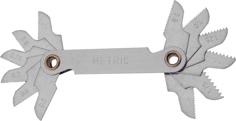 Gewindeschablone 12 Blatt Metrisch - GSR