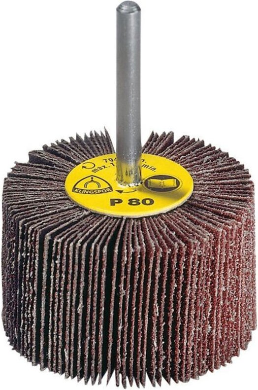 Thumbnail - Klingspor ściernica listkowa trzpieniowa km613 80mm x 40mm x 6mm gr. 40