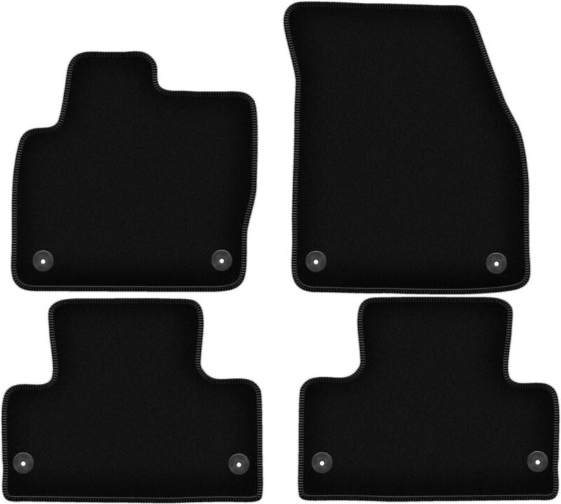 BASIC schwarze Veloursmatten für: Range Rover Evoque SUV (2011-2018)