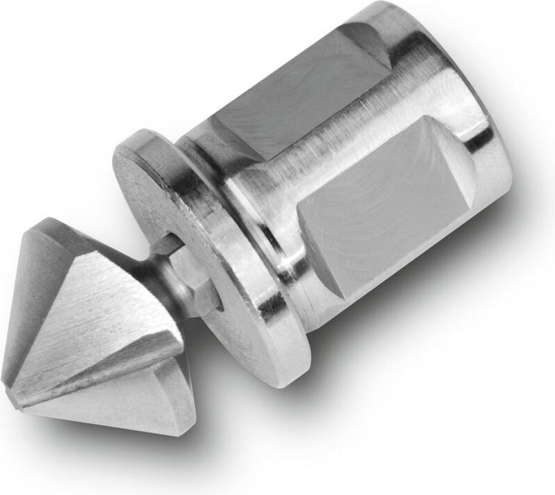 Hss 90° Kegelsenker-Bit mit Adapter 3/4" in Weldon-Aufnahme - 63111038020 - Fein