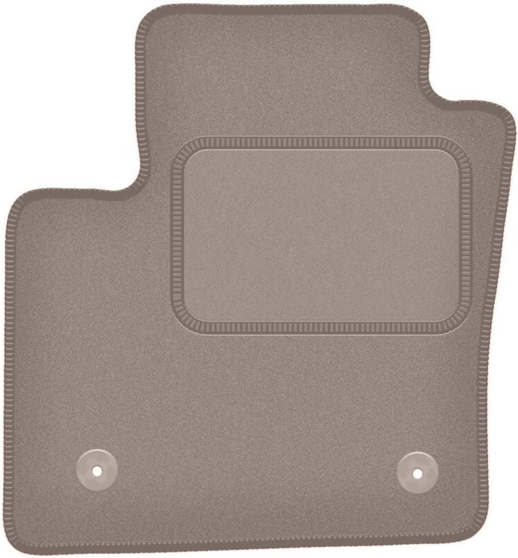 Beige Fahrermatte für: Toyota C-HR Crossover (2016-)