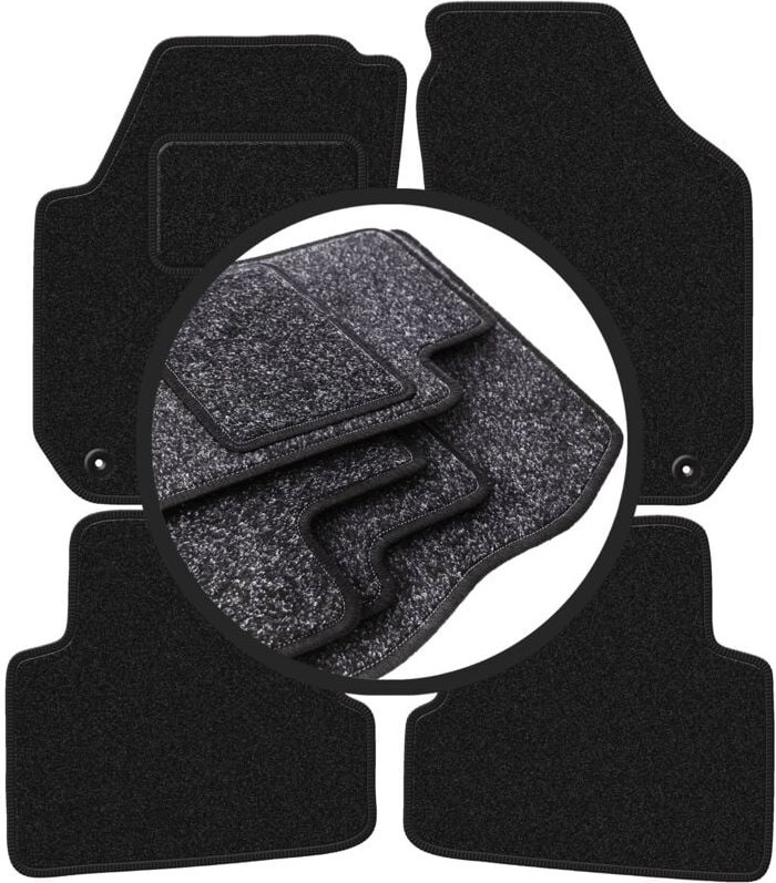 ANTHRA Autofußmatten für: Skoda Fabia II Schrägheck, Kombi (2007-2014)