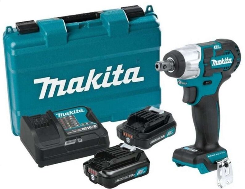 Thumbnail - Werkzeug - 12V Akku-Schlagschrauber, 2x Akku 2,0 Ah cxt, Ladegerät TW161DSAE - Makita