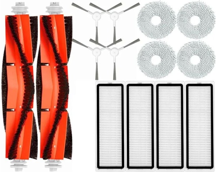 Für Roboter Staubsauger Wichtigsten Seite Pinsel Hepa-Filter Mopp Lappen Tuch