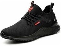 Leichte Sicherheitsschuhe, Baustellenschuhe, Stahlkappe, rutschfeste und atmungsaktive Sicherheitssneaker, Arbeitsschuhe...