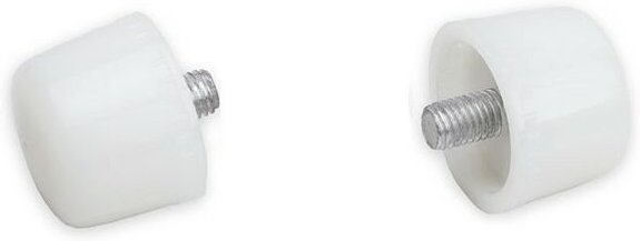 Dogher - Ersatz-Nylonmundstück mit Rückprallschutz 40 mm 734-40