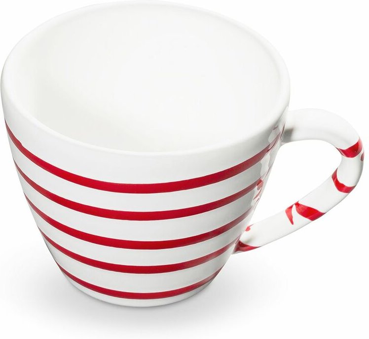 Thumbnail - Gmundner Keramik - Rotgeflammt, Cappuccino Tasse (0,16L)