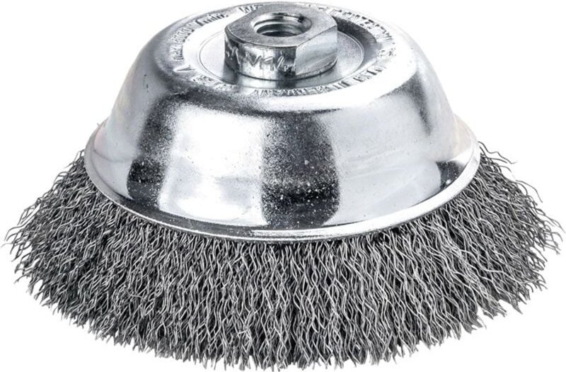 Topfbürste ø 65 mm M14 Drahtstärke 0,30 mm Messing 12000 min-¹