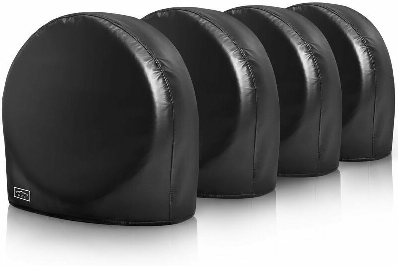 Jalleria - 4 Stück wasserdichte RV-Reifenabdeckungen Radabdeckungen für lkw, Wohnmobil, suv