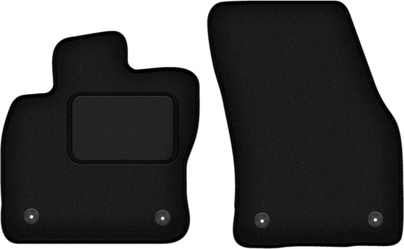 Vordermatten schwarz für: Volkswagen Touran II Minivan (2016-)