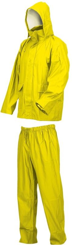 Issaline 00209-020 Arbeitsanzug Jacke Hose Lluvia Grün M