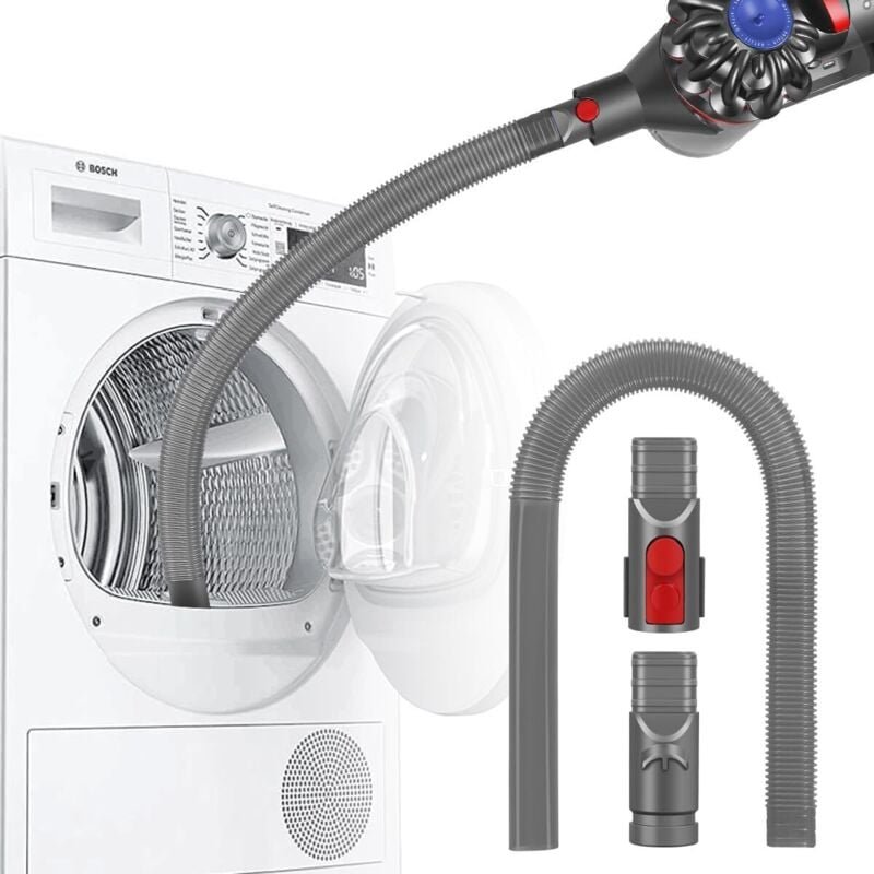 Flexibele Fugendüse für Dyson V11 V10 V15 V12 V8 V7 V6 Staubsauger, Ideal zum Entfernen von Trocknerlinien