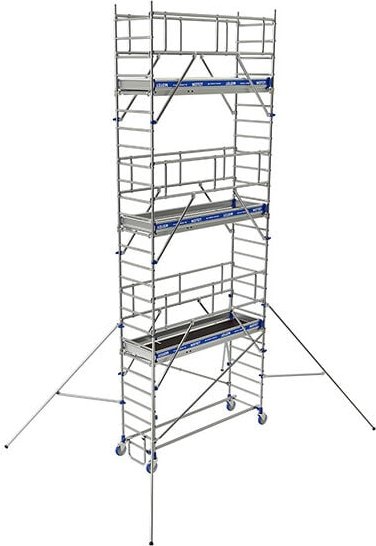 Rollgerüst 4 Bühne - Max. Arbeitshöhe 9.85m - 22403780