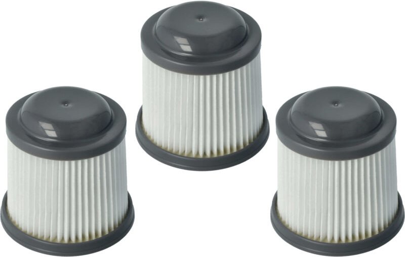 3x Faltenfilter kompatibel mit Black & Decker Dustbuster Pivot PD1020, PD1020L, PD1420, PD1420LP, PD1820, PD1820L Staubs...
